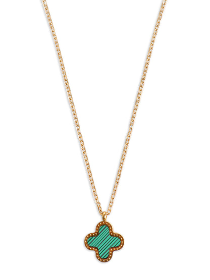 Kraze Gold Plated Pendant With Chain