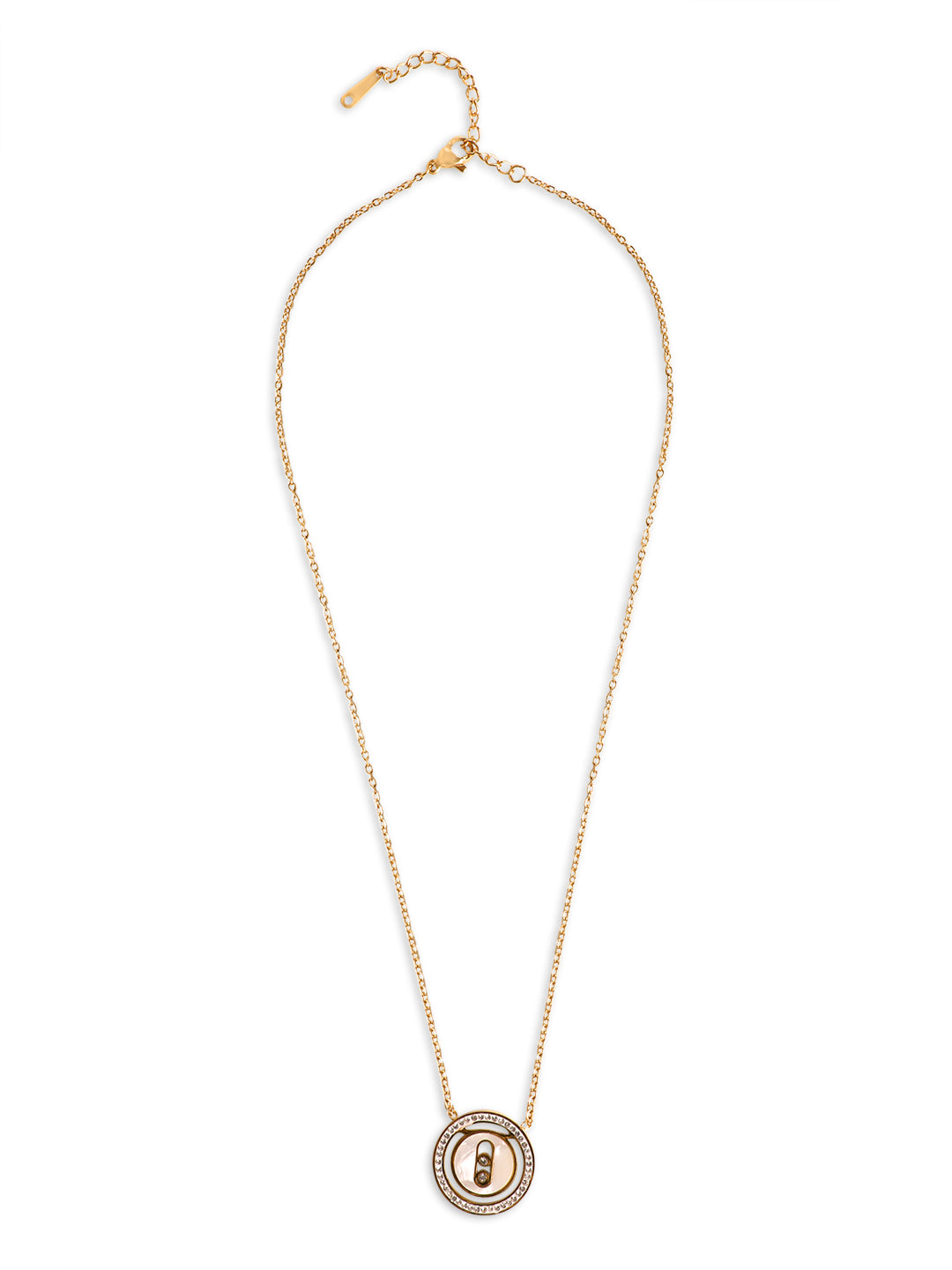 Kraze Stylish Gold-Plated Pendant