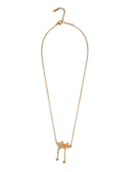 Twin Floral Pendant
