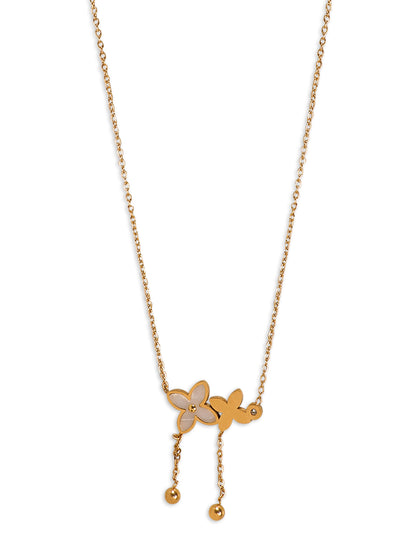 Twin Floral Pendant