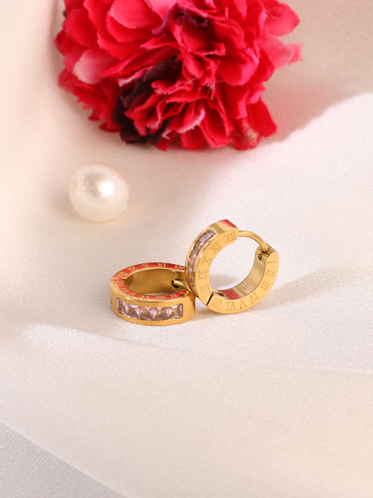 Kraze Gracious Golden Hoop Earrings