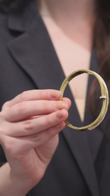 Kraze Crystal Cuff Bracelet