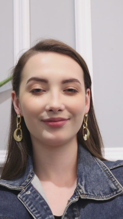 Classic Gold Hoop Earrings